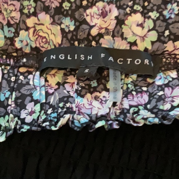 English Factory Blue and White Sleeveless Midi Sundress - Picture 5 of 5